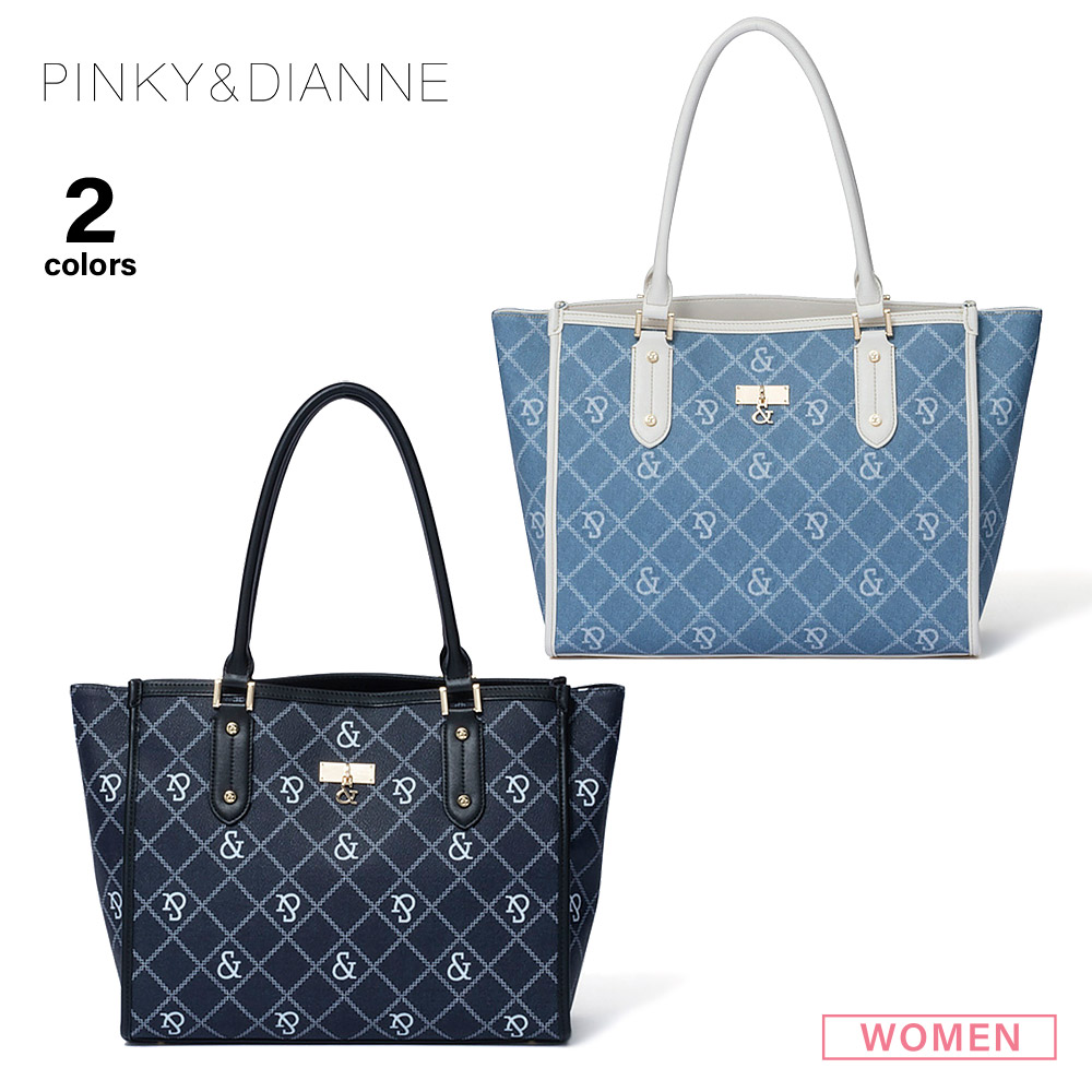 ピンキー＆ダイアン PINKY＆DIANNE クロスデニムトートバッグ PDLHDCH1