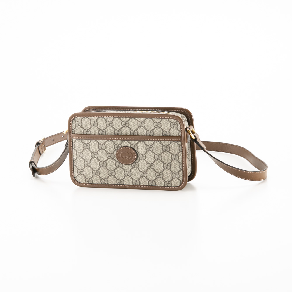グッチ GUCCI ショルダーバッグ GG RETRO インターロッキングG ミニ