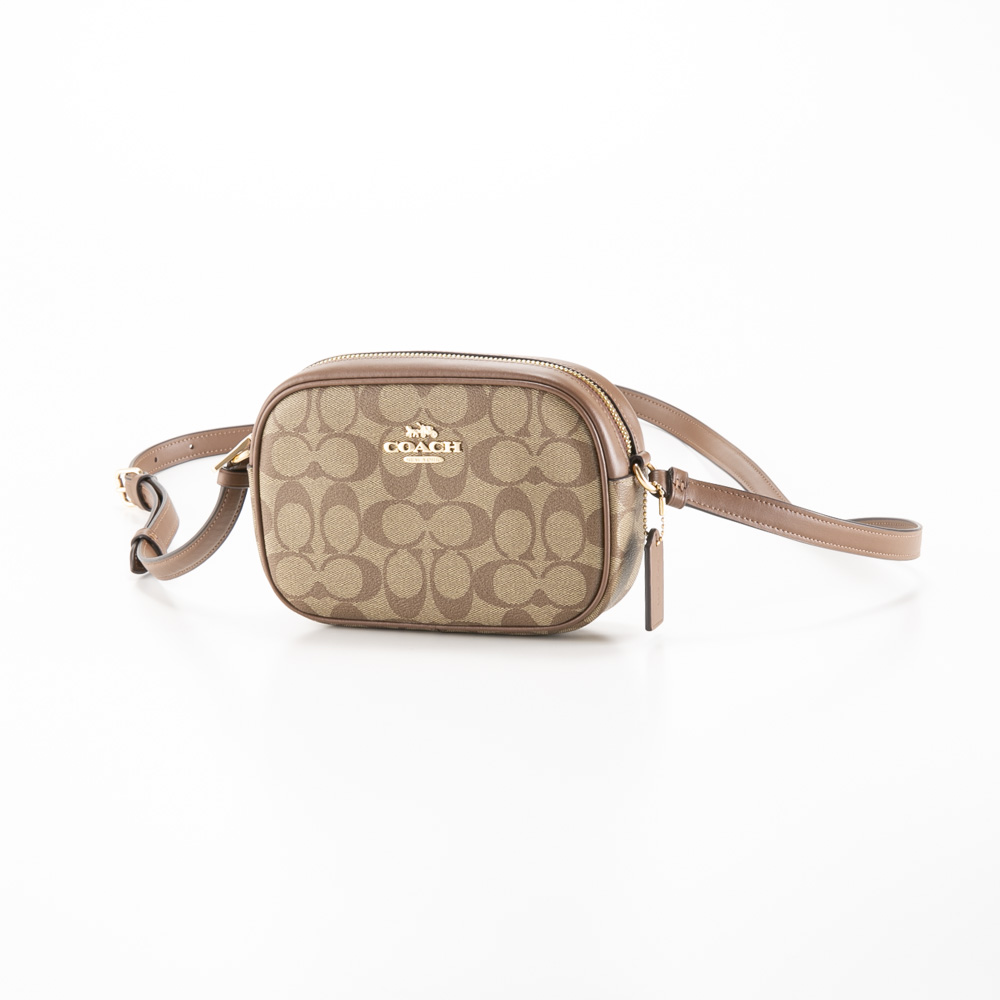 コーチ COACH カメラバッグ シグネチャーキャンバスショルダーバッグ