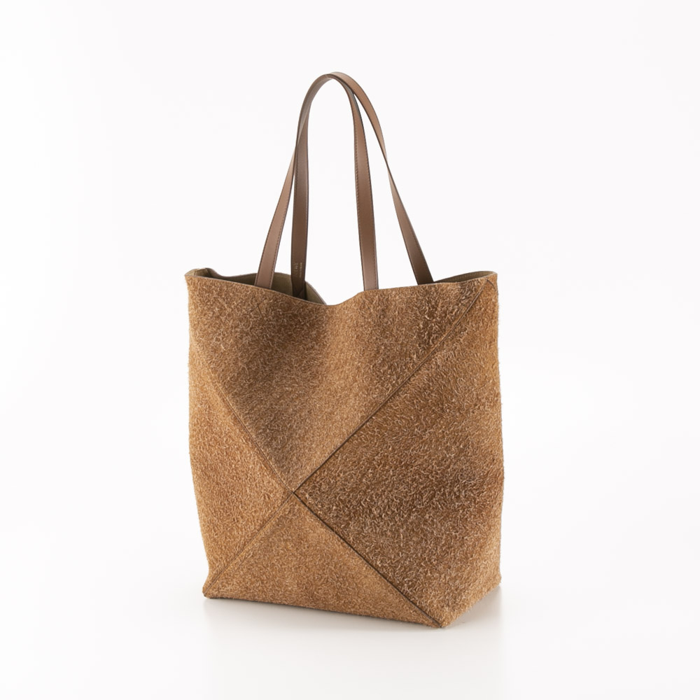 ロエベ LOEWE ハンド・トートバッグ PUZZLE FOLD LARGE HAIRY パズル