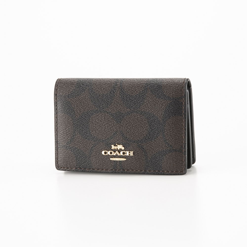 コーチ COACH シグネチャー カードケース・名刺入れ 91681【FITHOUSE