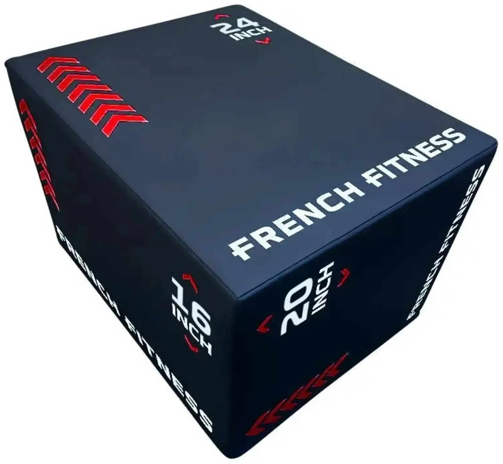 French Fitness 16-20-24 3-In-1 Soft Foam Plyo Box