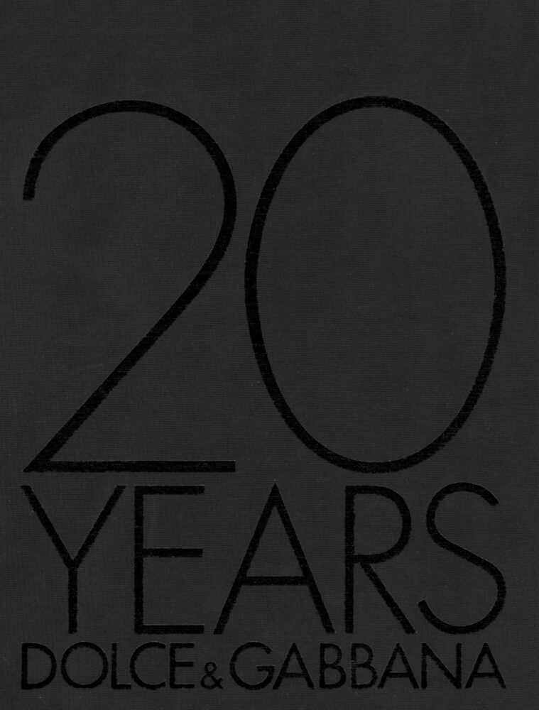 20 Years Dolce & Gabbana - 5 Continents Editions