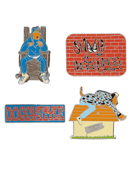 FUNKO DOGGYSTYLE SNOOP DOGG ENAMEL PIN SET - FIVESTAR