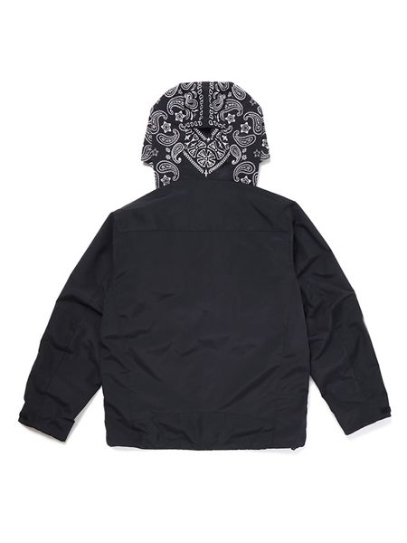 CHALLENGER / BANDANA HOODED JACKET -Black-