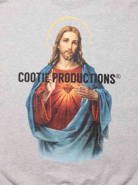 COOTIE / Print Crewneck Sweatshirt (JESUS)