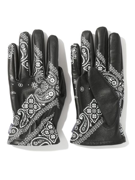 CHALLENGERの新作BANDANNA LEATHER GLOVE入荷