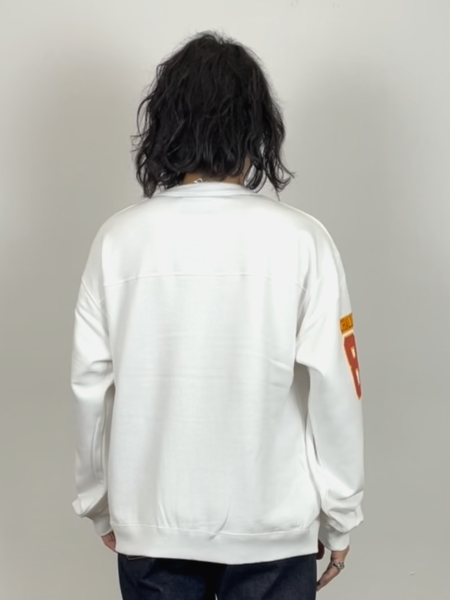 CHALLENGER / BRIGADE SWEAT -White-