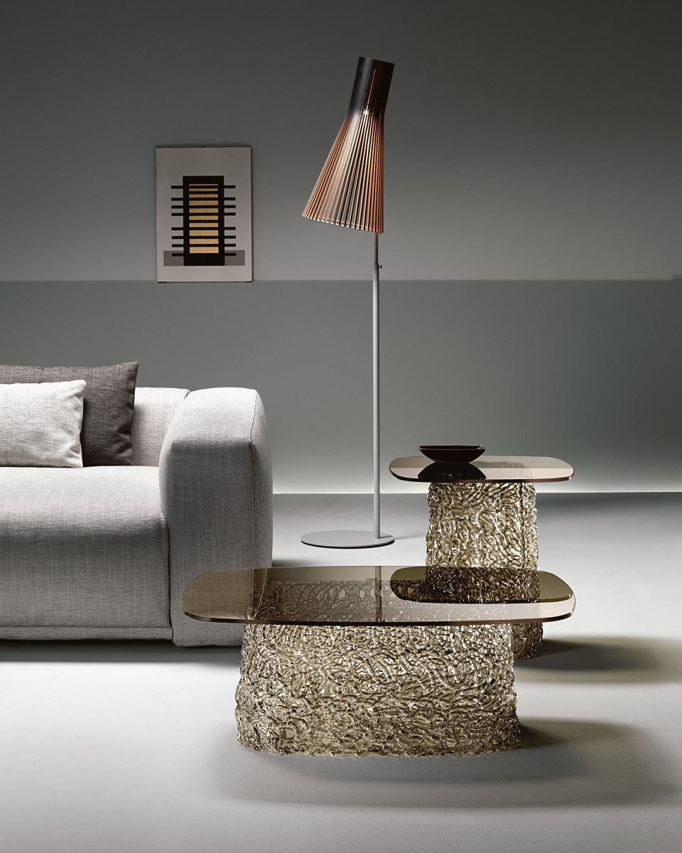 Macramè, the spun glass coffee table – FIAM Italia