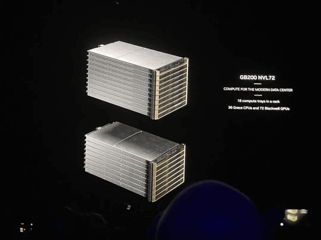 NVIDIA、Blackwell B200 GPU、Quantum-X800 Q3400 InfiniBand スイッチ