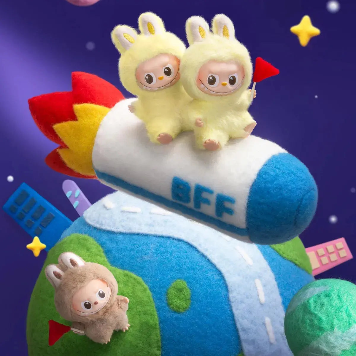 Labubu The Monsters PIN FOR LOVE Series Plush Pendant Blindbox