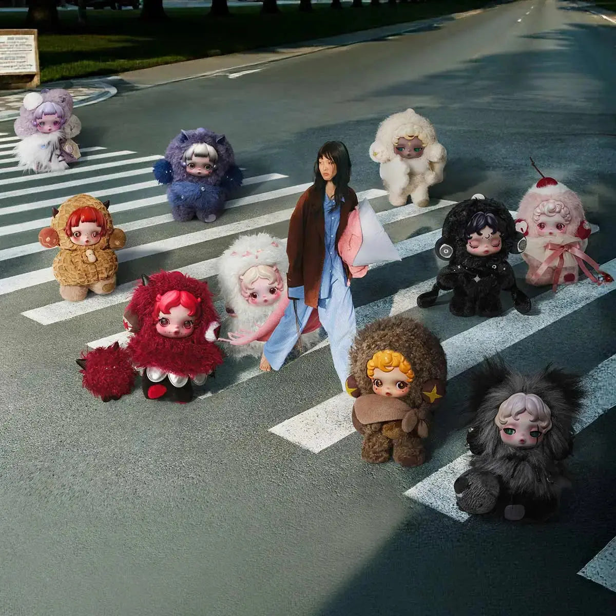 SKULLPANDA You Found Me! Series Plushie Pendant Blindbox | Art Toy