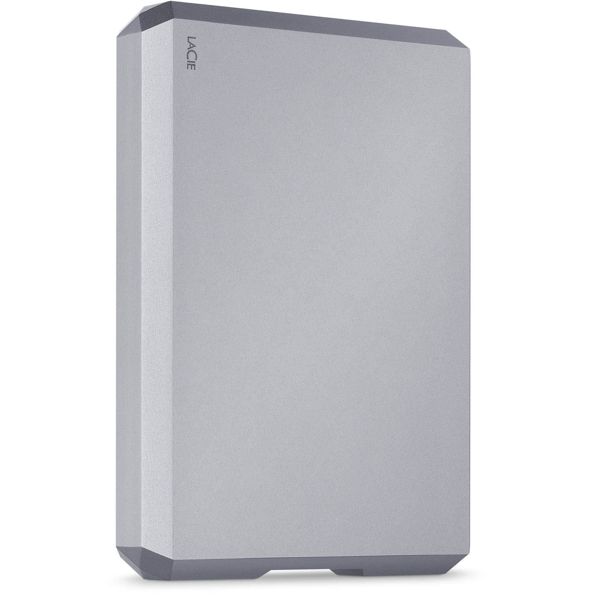LaCie 4TB USB 3.1 Type-C Mobile Hard Drive (Space Gray