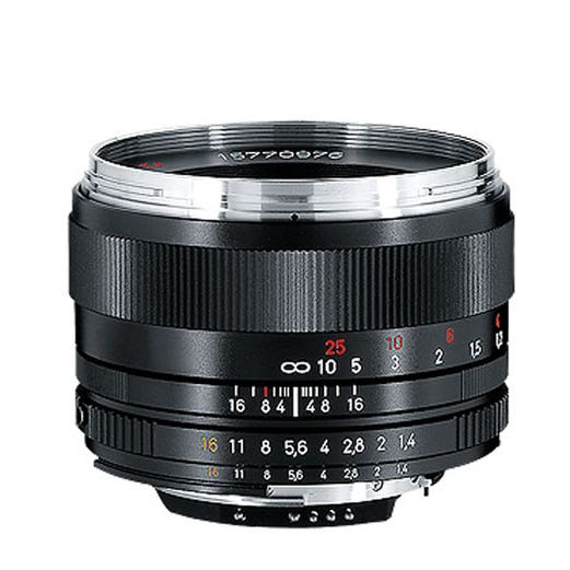 Zeiss Planar T* 50mm F/1.4 ZF.2 Lens for Nikon F-Mount Cameras