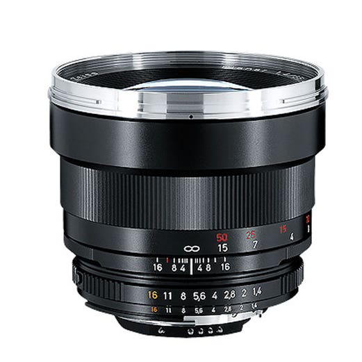Zeiss Planar T* 85mm F/1.4 ZF.2 Lens for Nikon F-Mount Cameras
