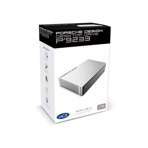 LaCie Porsche Design 9233 USB 3.0 Hard Drive 3TB, 4TB, 5TB - Filmtools