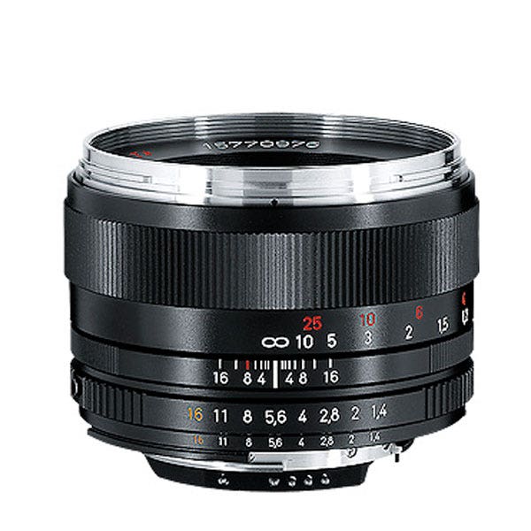 Zeiss Planar T* 50mm F/1.4 ZF.2 Lens for Nikon F-Mount Cameras
