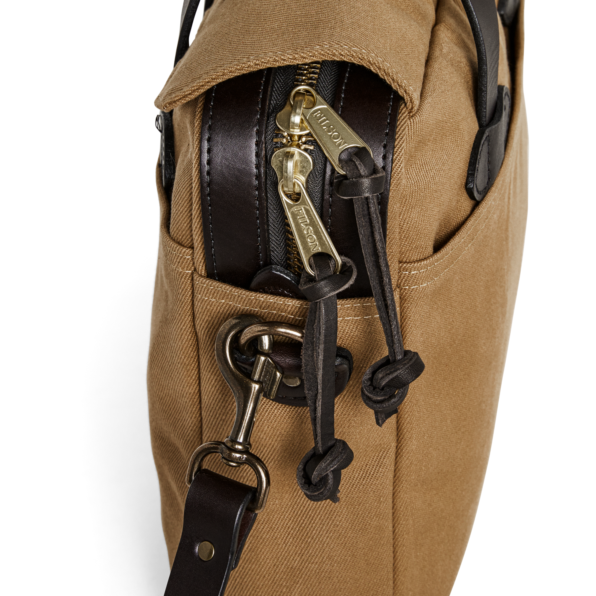 Rugged Twill Original Briefcase - Tan | Filson