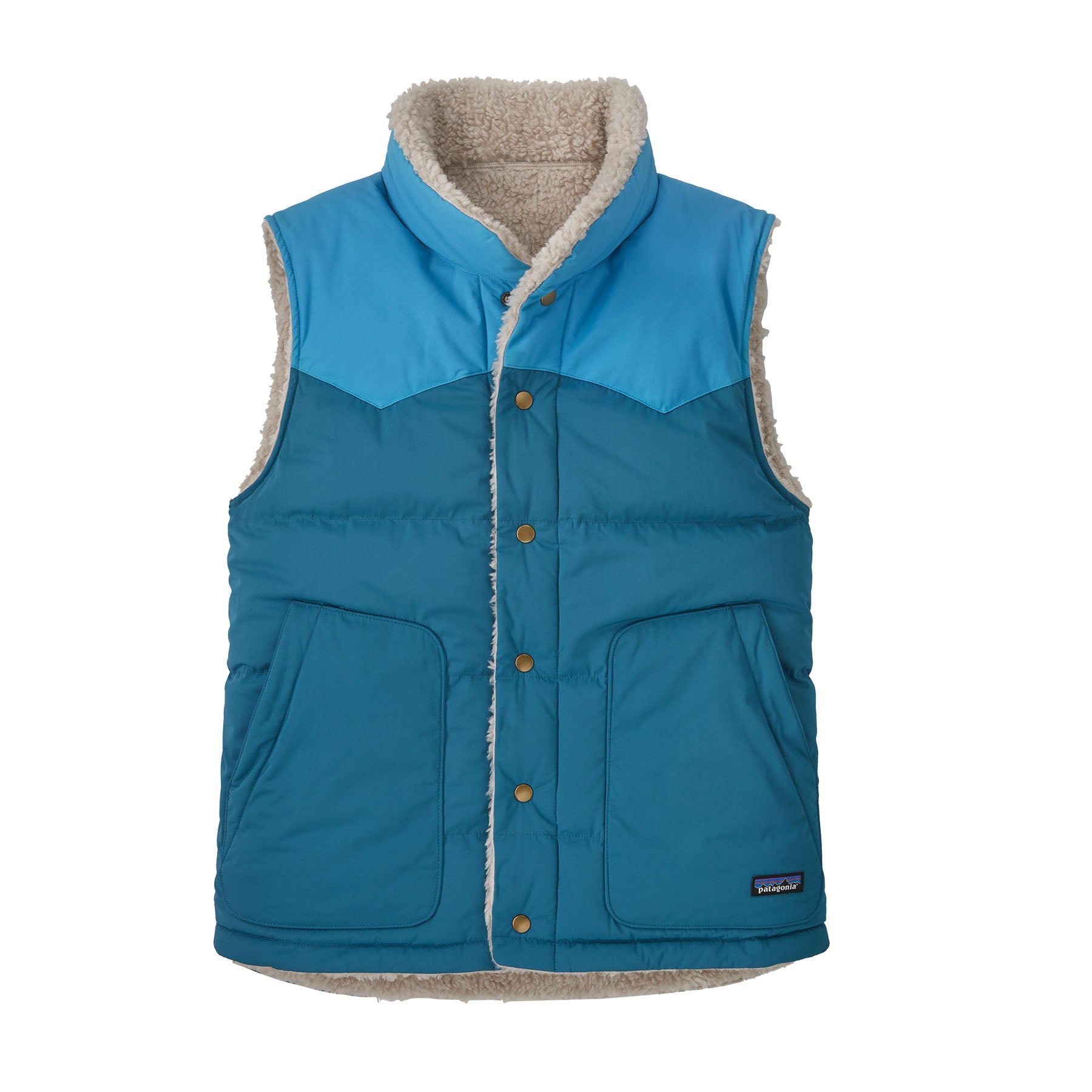 Patagonia M's Reversible Bivy Down Vest - Fin & Fire Fly Shop