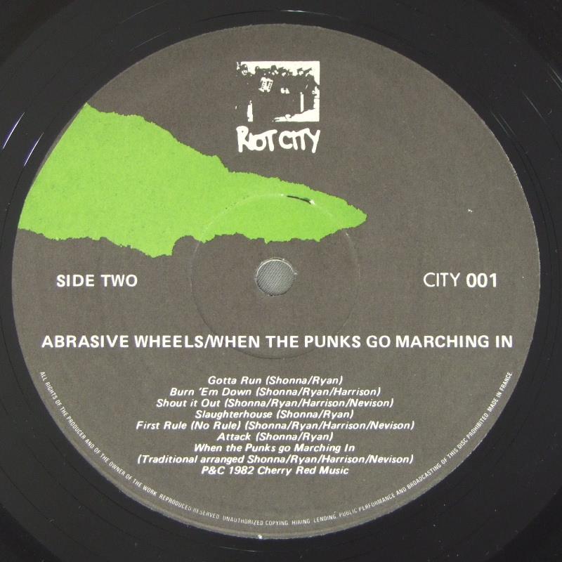 ABRASIVE WHEELS/WHEN THE PUNKS GO MARCHING IN CITY001