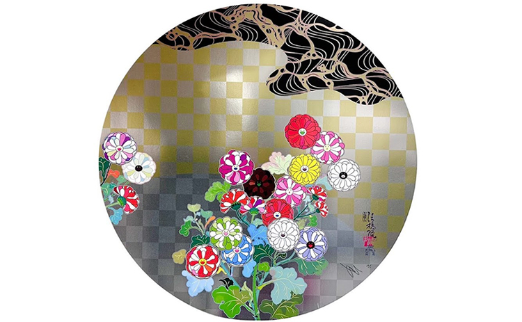 光琳のお花と水 Kōrin Flowers and Water』村上隆／Takashi Murakami