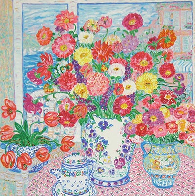 サマーヴィラ』レスリー・セイヤー | 絵画・アート販売 ギャラリー