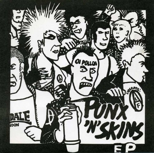 Oi Polloi – Punx'n'Skins EP – Fire and Flames Music and Clothing