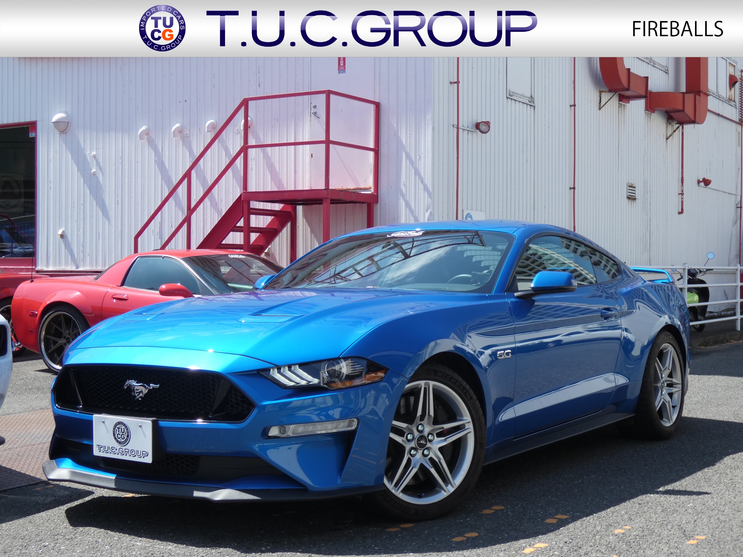 2019年 フォード マスタング GTプレミアム 青 688万円 入庫