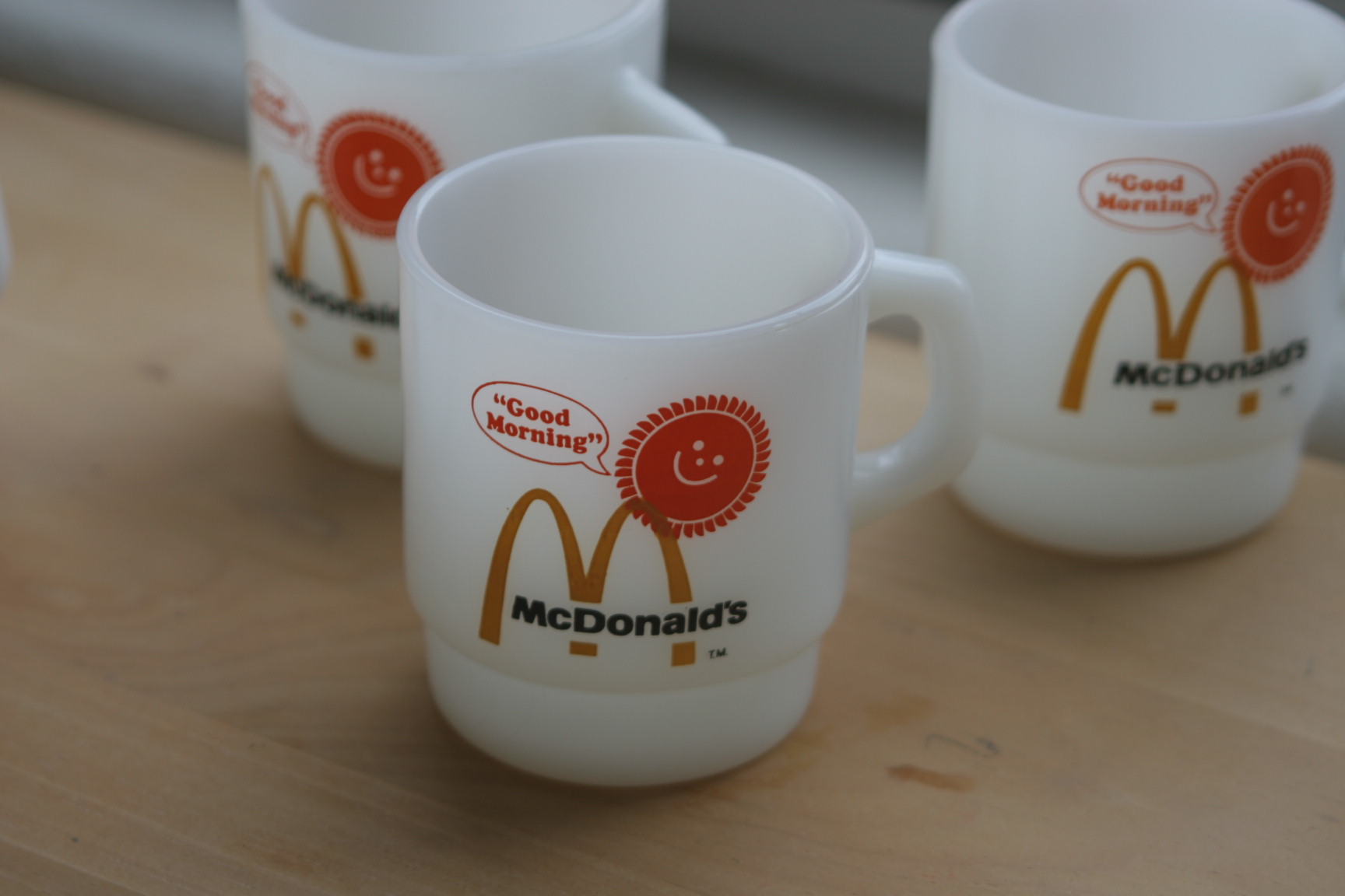 Fire-King マクドナルドマグ (Good Morning! McDonald's Mug