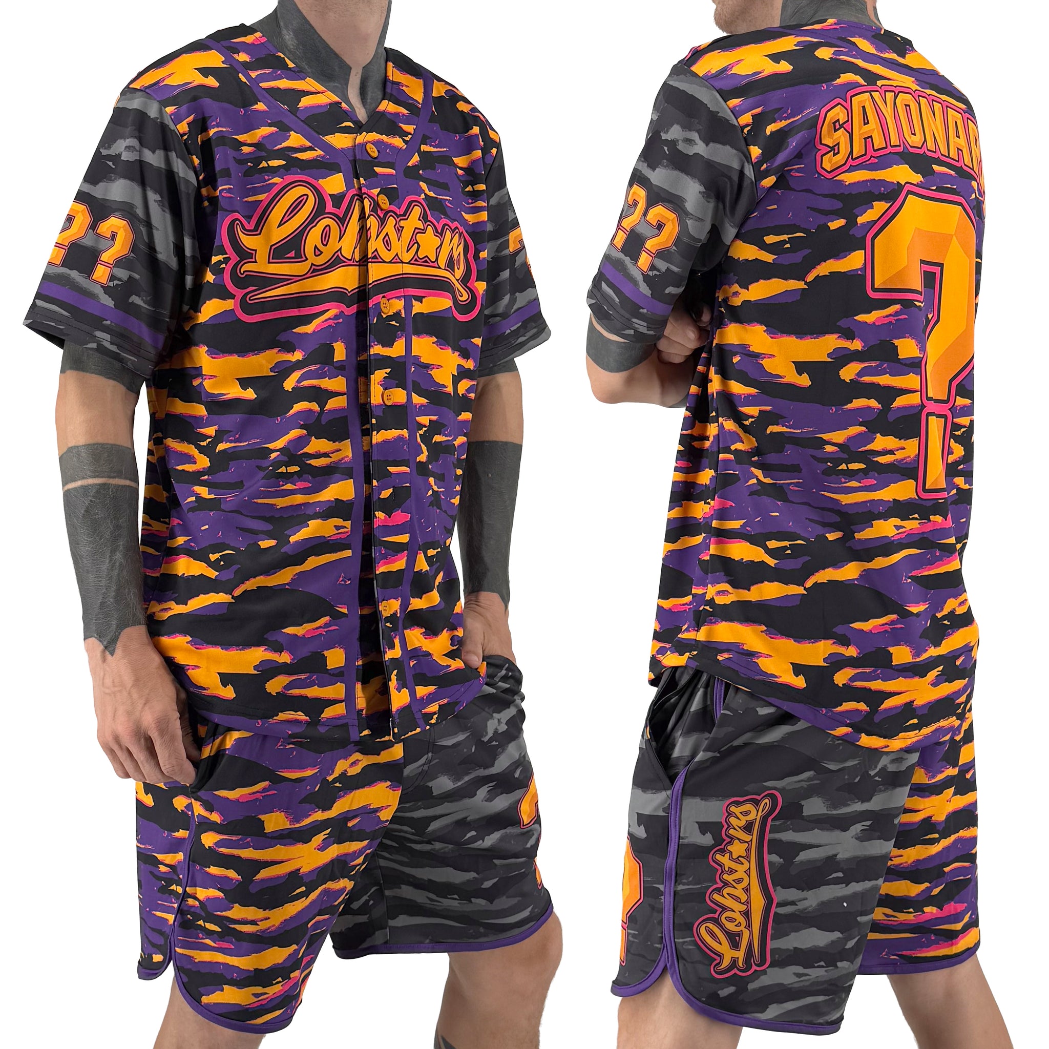 LOBSTARS / SAYONARA - Baseball Jersey – First Earth