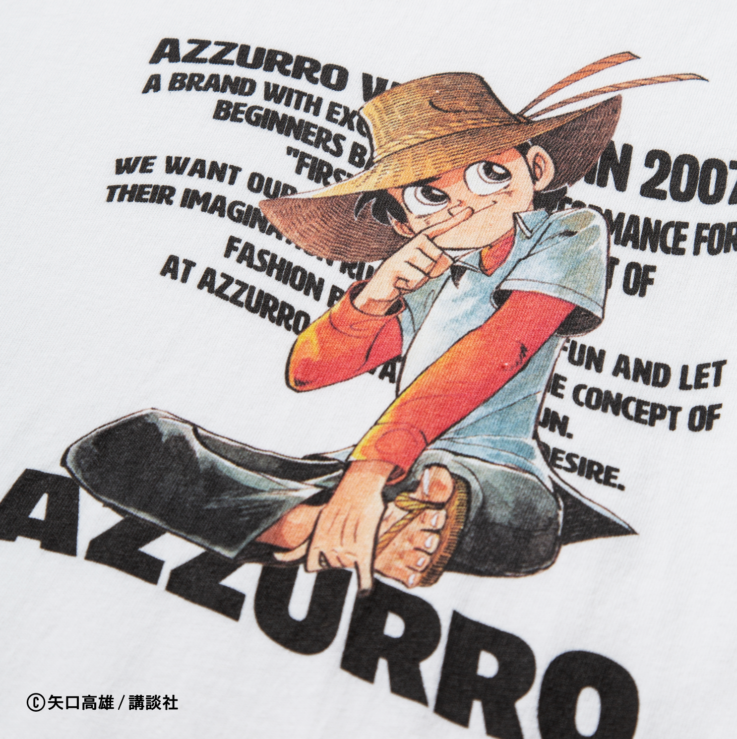 AZZURRO】釣りキチ三平 L／S TEE Az-23f-T-13 – フィッシング