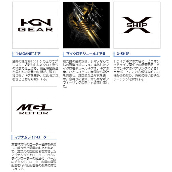 21 コンプレックスXR 2500F6 数量限定特価品 – フィッシングマックス