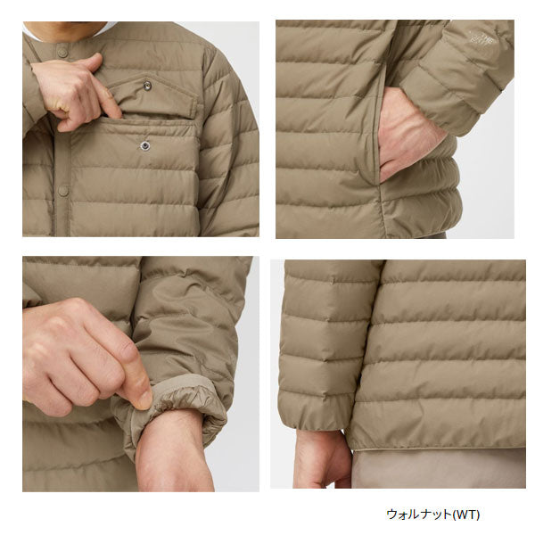 ウィンドストッパーゼファーシェルカーディガン（メンズ） ND92262 WT