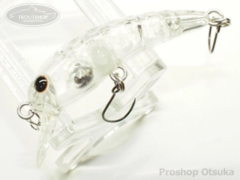 ラッキークラフト ワウ 40F 40mm 3.0g フローティング #クリアー の