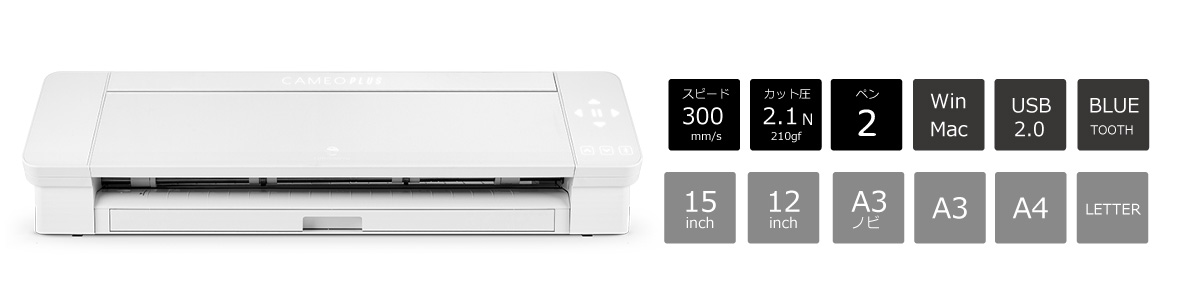 シルエットカメオ4プラス