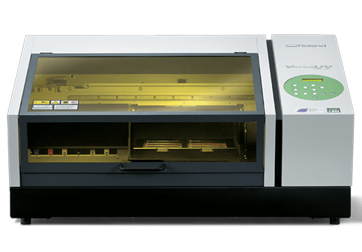 オリジナルグッズ制作にUVプリンター Roland LEF-12i