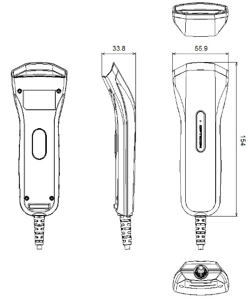 C-41 オプトエレクトロニクス バーコードリーダー | エフケイシステム