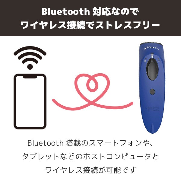 Socket Mobile ワイヤレス バーコードリーダー Socket Scan S700