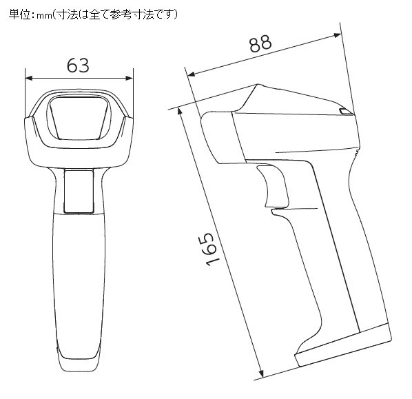 AT30Q-SM-U デンソーウェーブ QR対応 バーコードリーダー USB接続