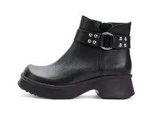 Accord - Brown/Purple JF Floral | Zip-Up Ankle Boots | Fluevog Shoes