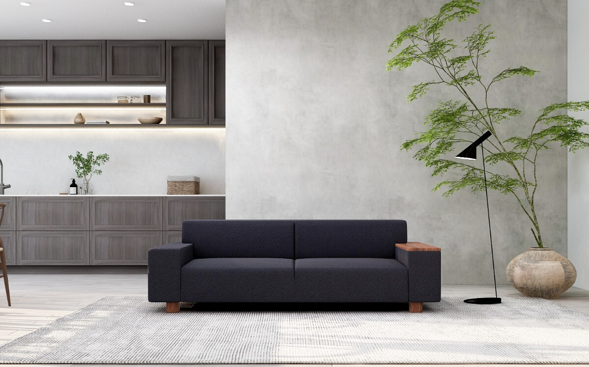 スタイリッシュなロータイプソファ - BRICK ブリック | ソファ専門店