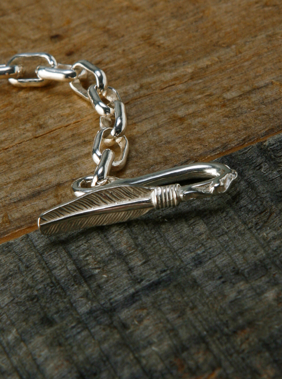 フェザーフック シルバーチェーン FN-JC-011 | THE FLAT HEAD