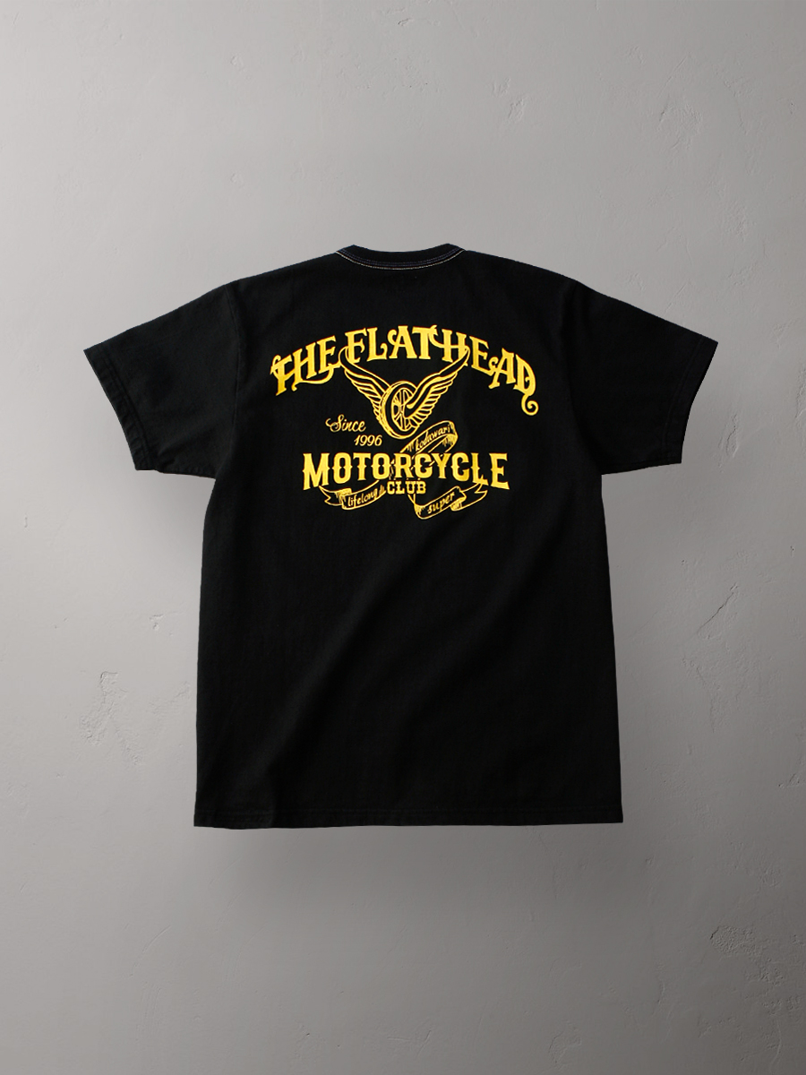 3本針の1本外し Tシャツ FN-THC-029 | THE FLAT HEAD