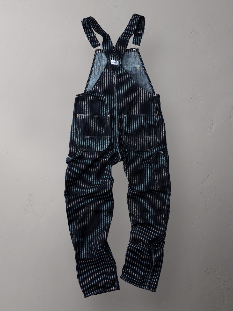 10oz ウォバッシュデニム オーバーオール FN-PA-DO702 | THE FLAT HEAD
