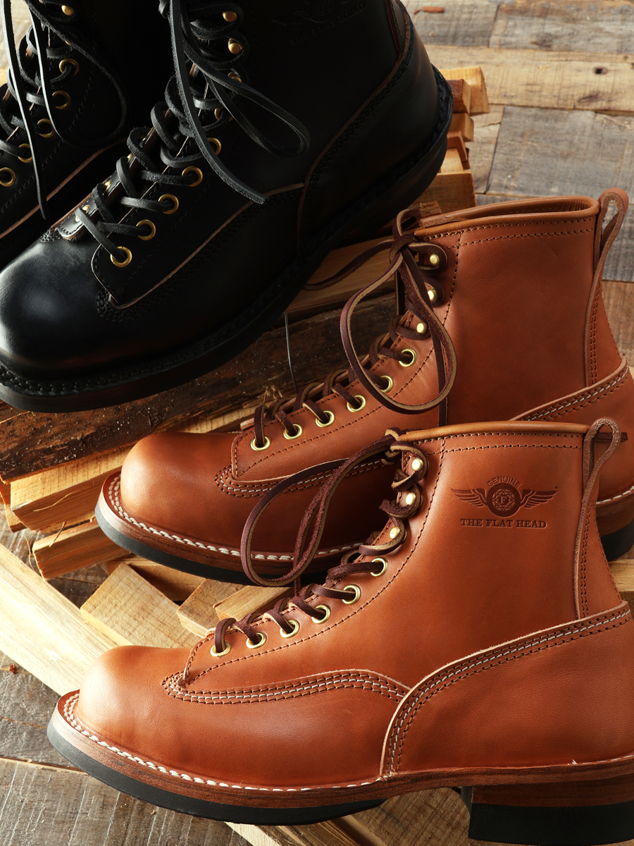 ホースハイド ロガーブーツ FN-FB-004 | THE FLAT HEAD