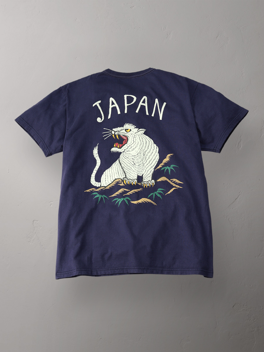 3本針の1本外し スペシャルTシャツ FN-THC-060SP | THE FLAT HEAD