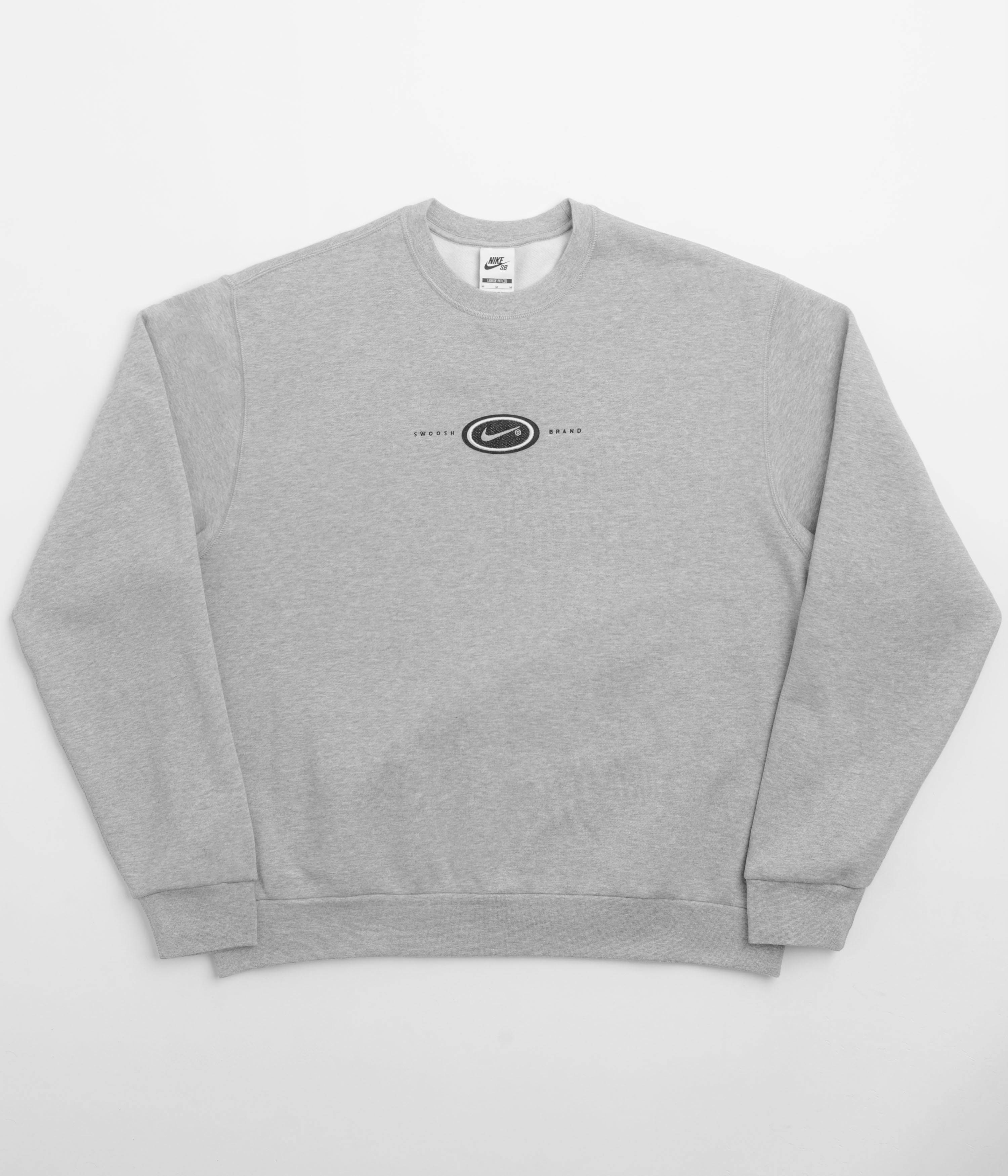 Dime Cursive Small Logo Crewneck Sweatshirt - Black | Flatspot