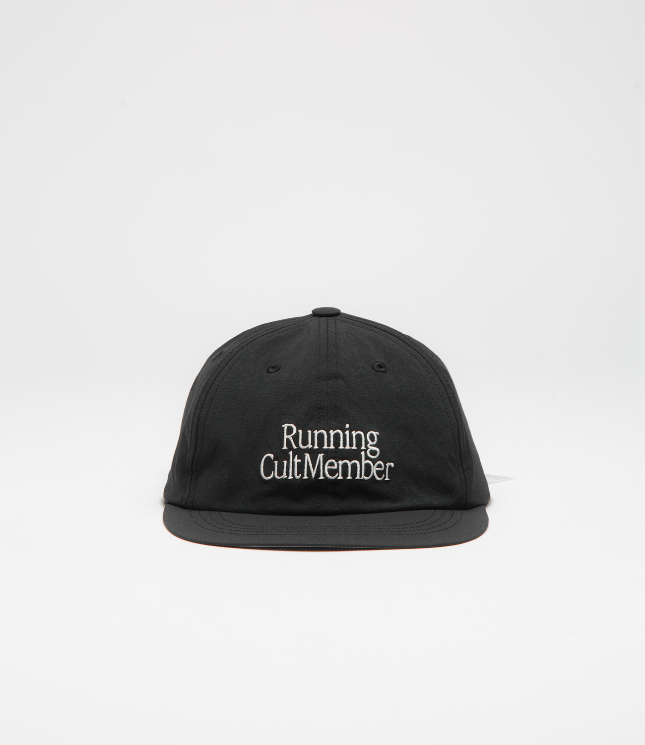Satisfy PeaceShell Running Cult Cap - Black | Flatspot