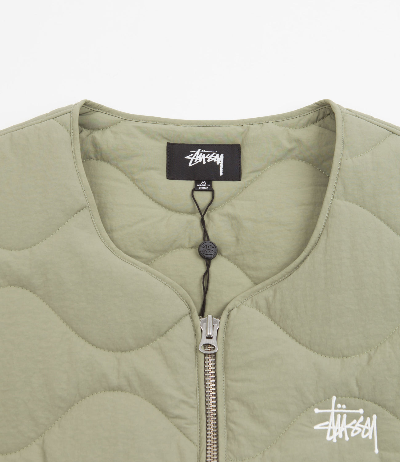 Stussy Recycled Nylon Liner Vest - Coyote | Flatspot