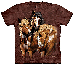 トップス house on the hill L/S Tee (Brown Horse) house on the hill